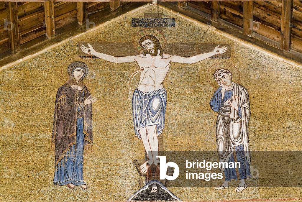 Mosaic decoration of the counter-façade - Last Judgment (mosaic)