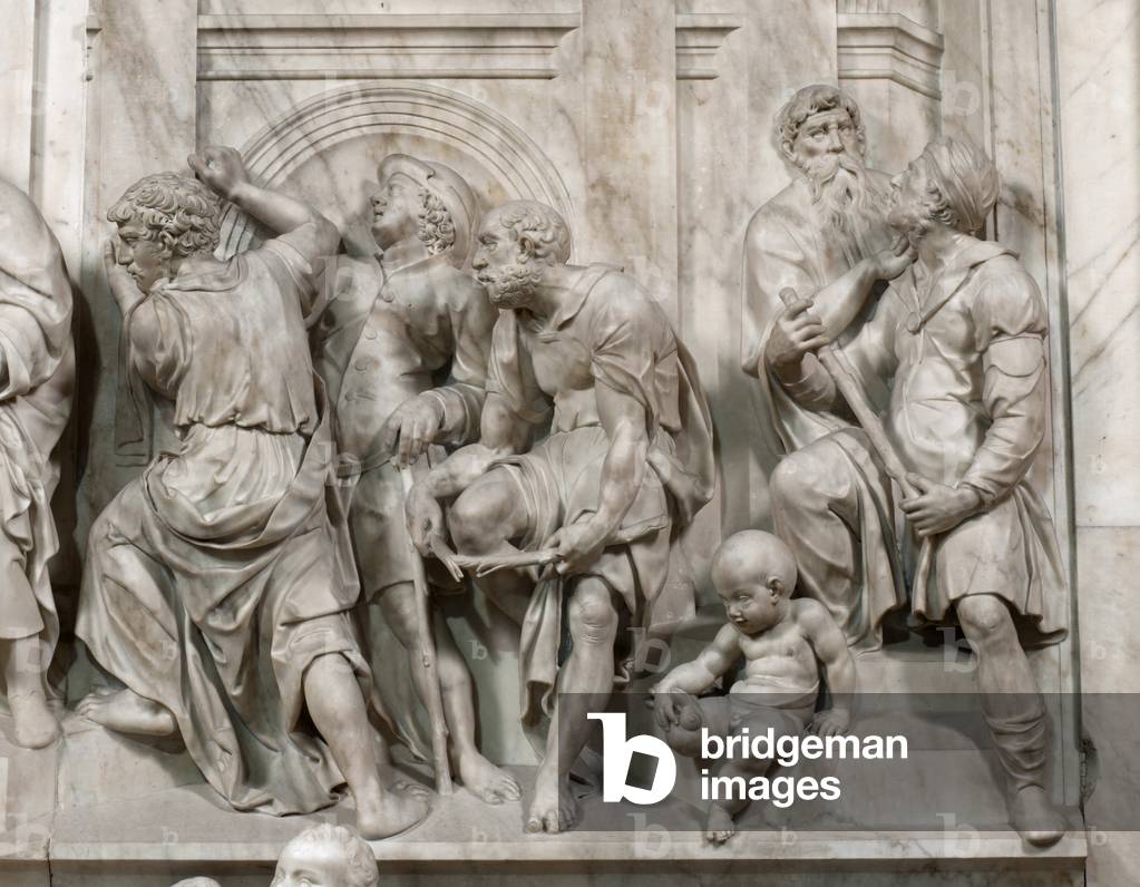 The marriage of the Virgin, 16th century (relief)