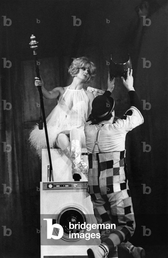 Franca Copper in La Signora è da buttare by Dario Fo, Milan, Italy