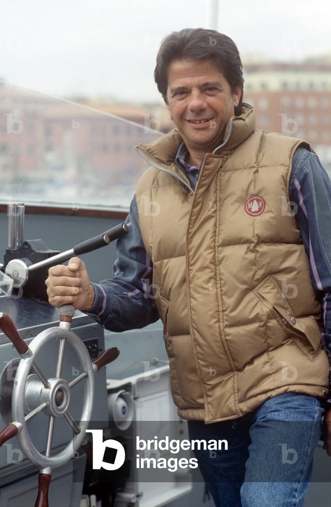 Puccio Corona at the helm