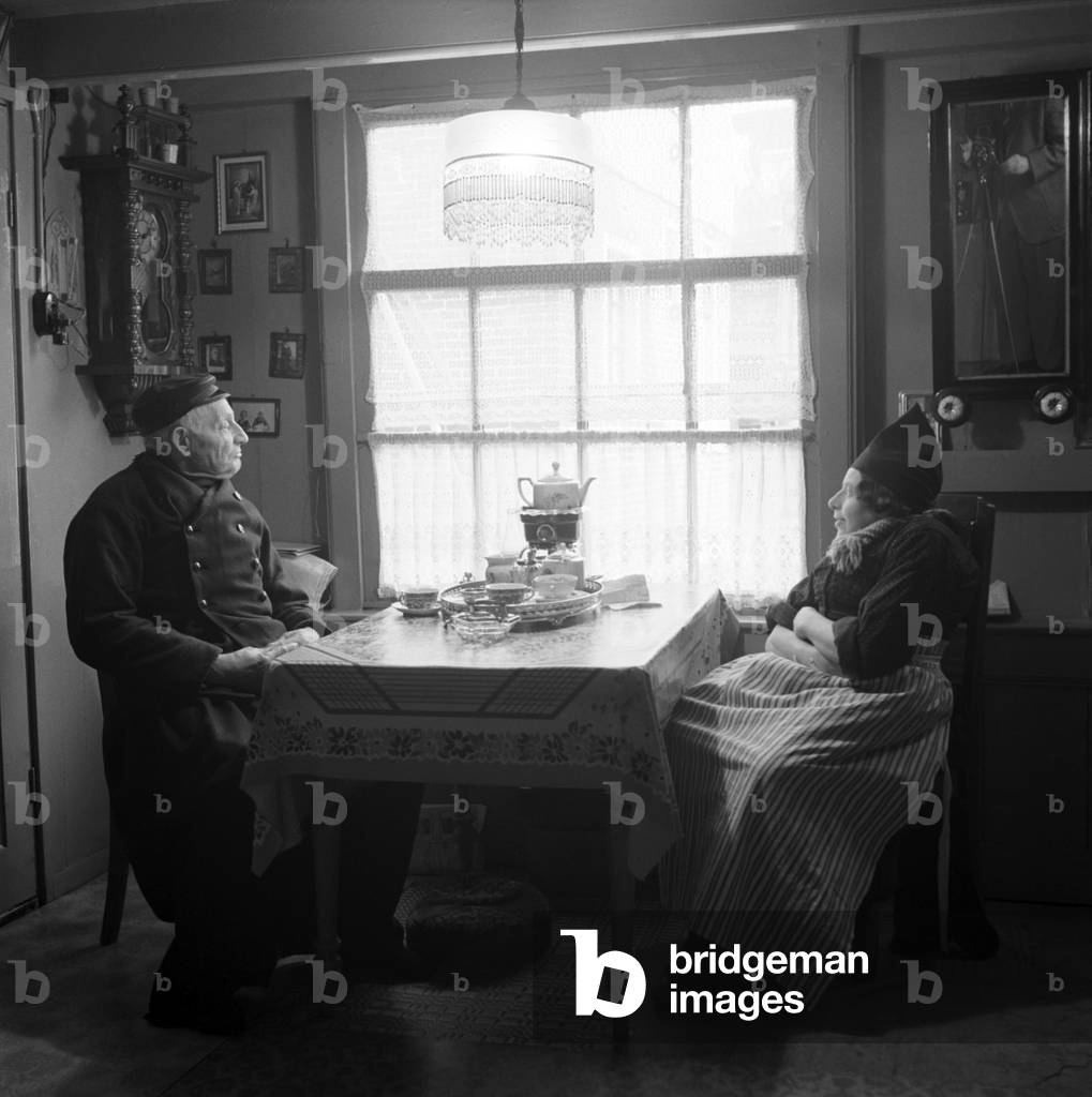 A traditional dutch dining room, Netherlands