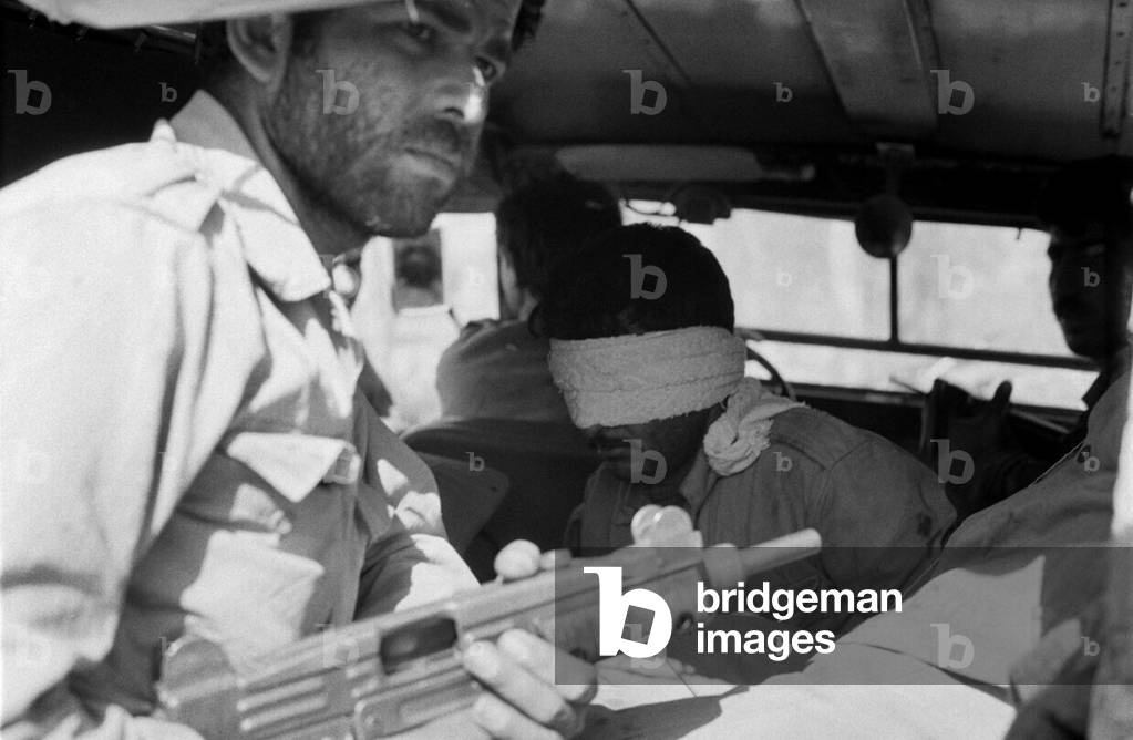 Soldier taken prisoner, 1967 (b/w photo)
