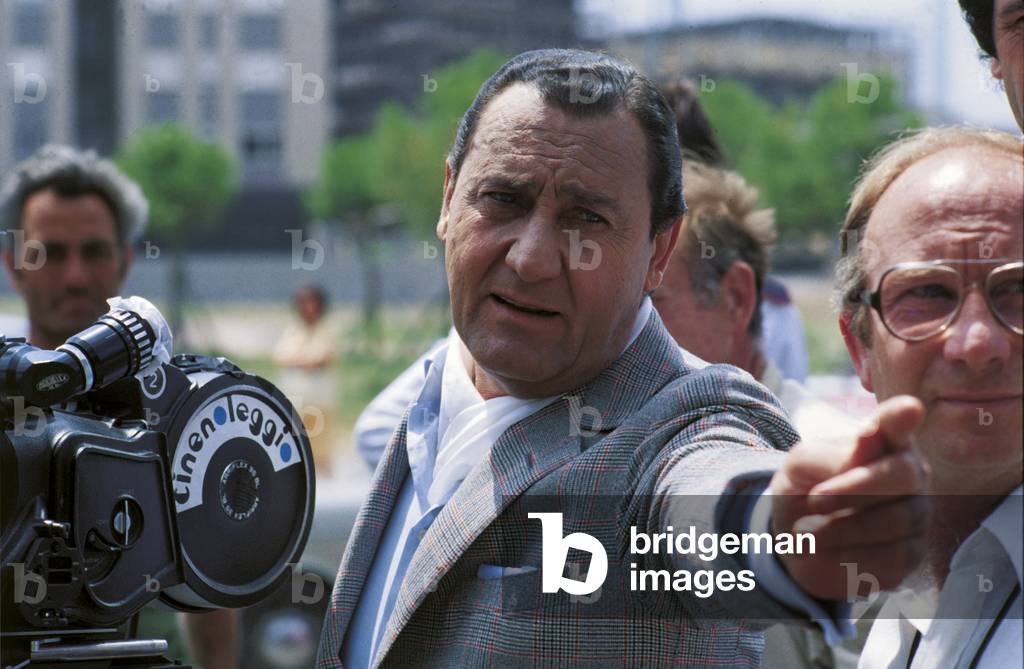 Artist Alberto Sordi, 1980 (photo)