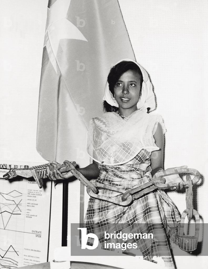 The Somalia stand at the Trade Fair