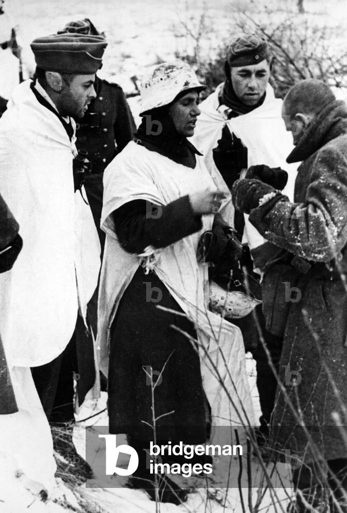 A Russian student is captured and searched