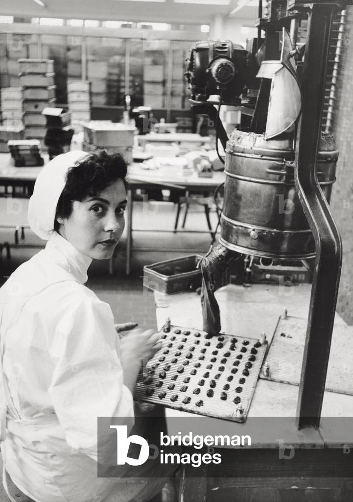 A worker at a food-confectionery factory, Perugia