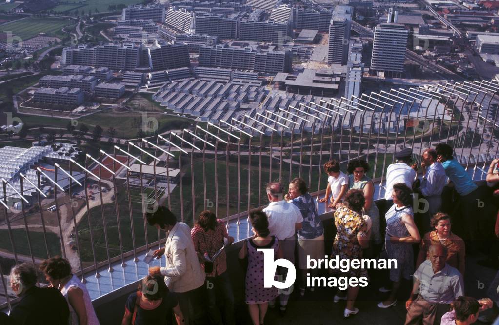 The Olympic village from the panoramic Tower