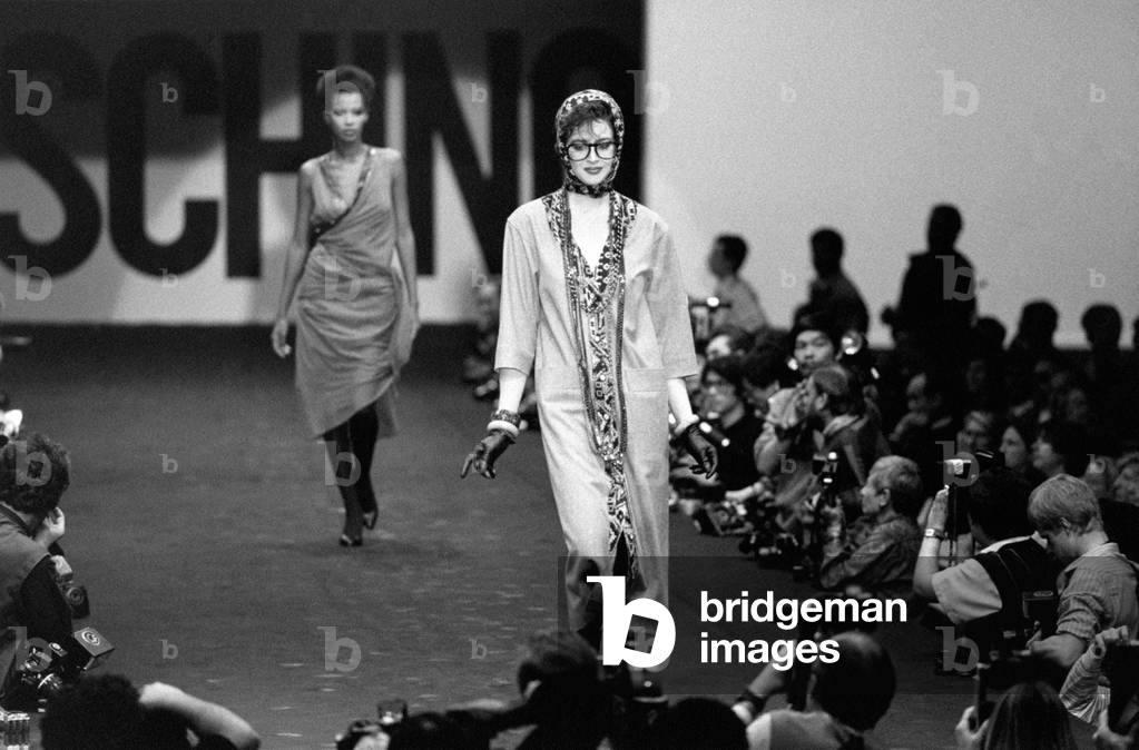 A Moschino fashion show