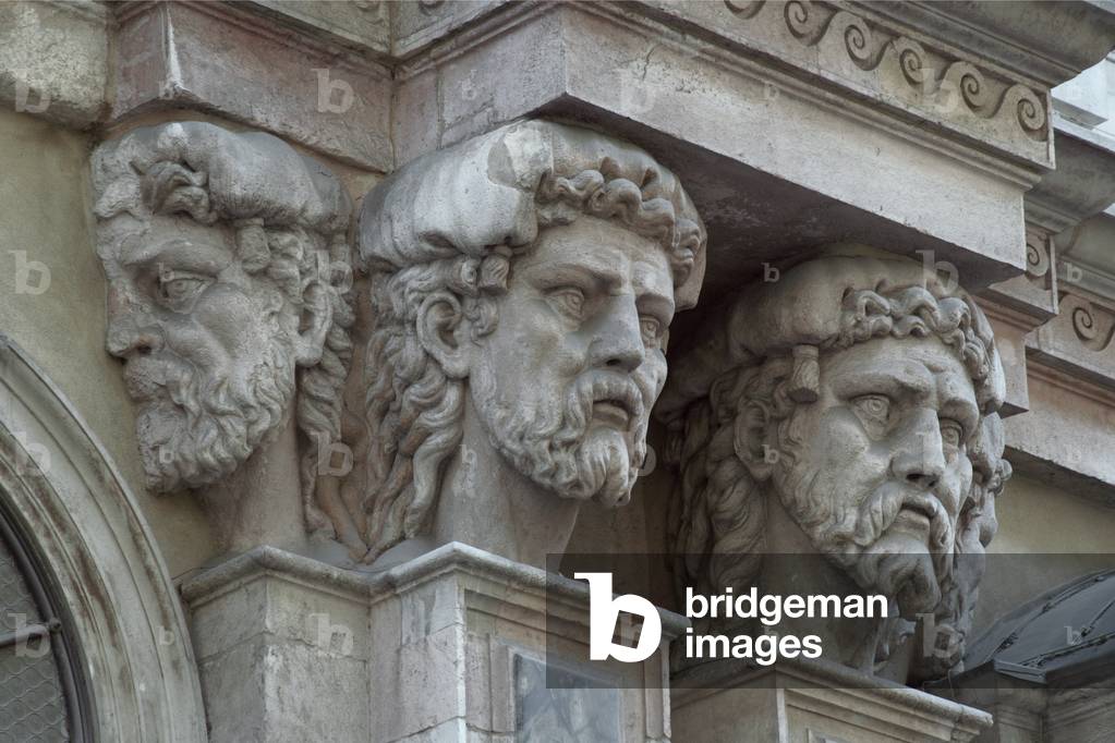 San Raffaele church in Milan - exterior,