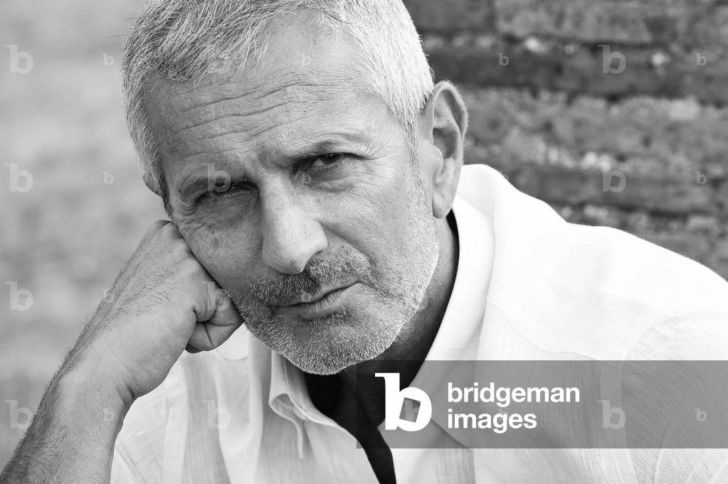 Italian writer Gianrico Carofiglio at the XX edition of the International Literature Festival in Rome entitled 'Reading the world', in the new setting of the Palatine Stadium, Rome (Italy), July 22nd, 2021