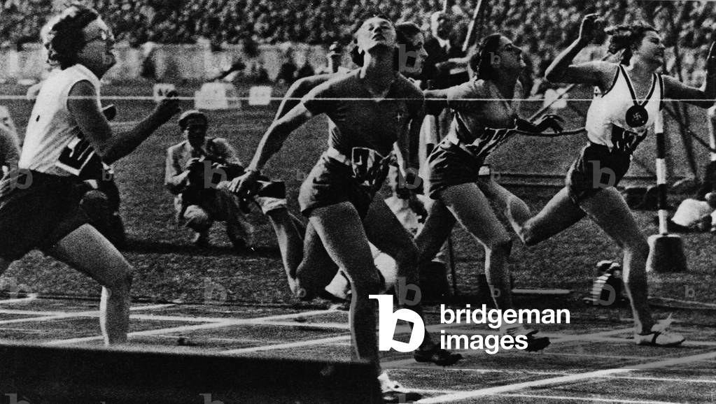 Ondina Valla during the Berlin Olympiad in 1936.