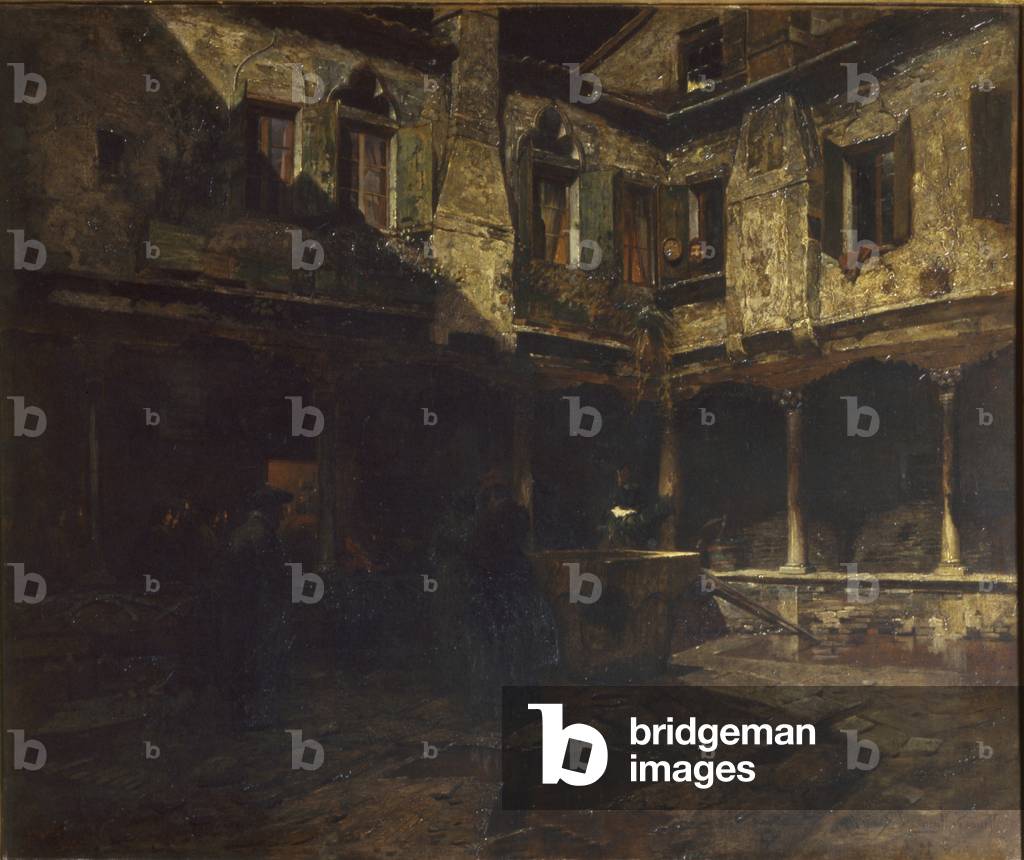 Moon Light, 1890 (oil on canvas)