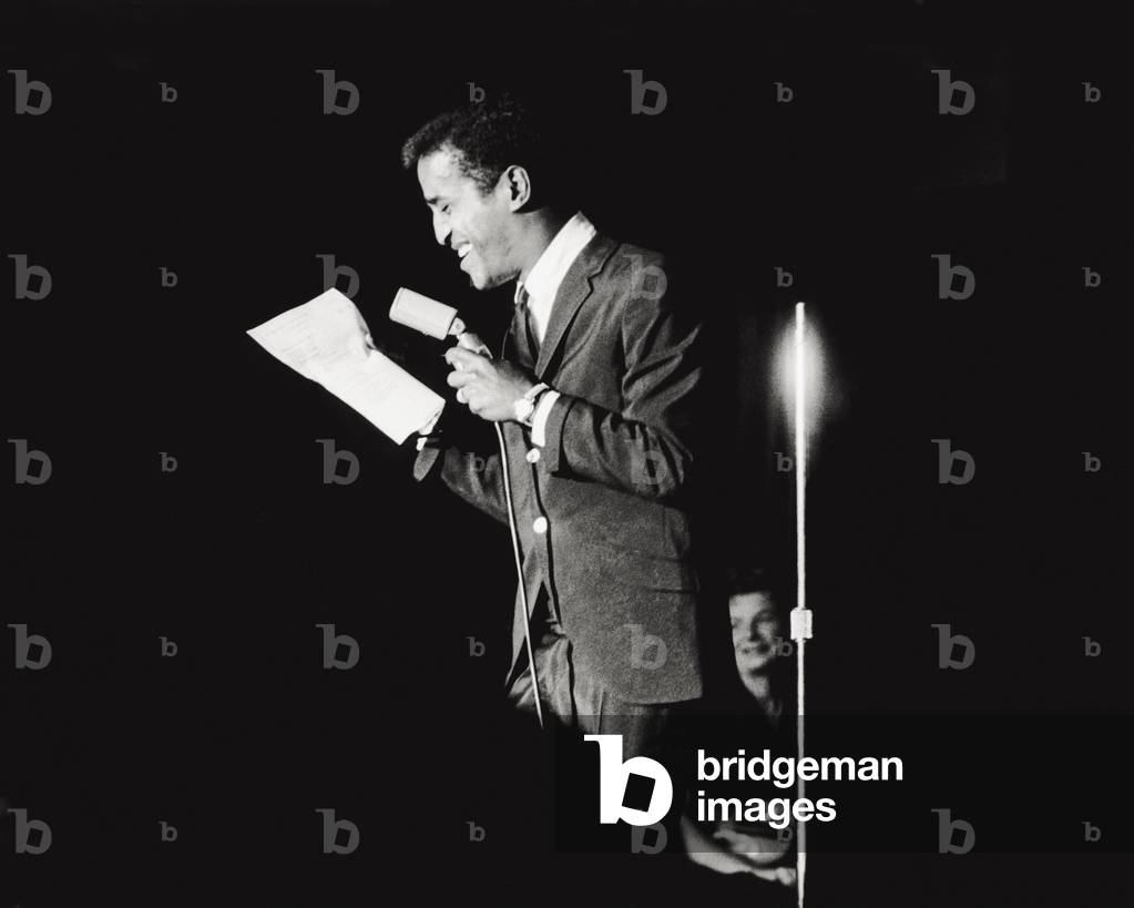 Sammy Davis Junior, 1961 (b/w photo)