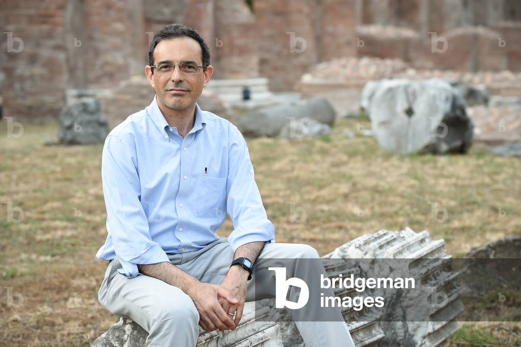 Italian theologian Vito Mancuso at the XX edition of the International Literature Festival in Rome entitled 'Reading the world', in the new setting of the Palatine Stadium, Rome (Italy), July 22nd, 2021