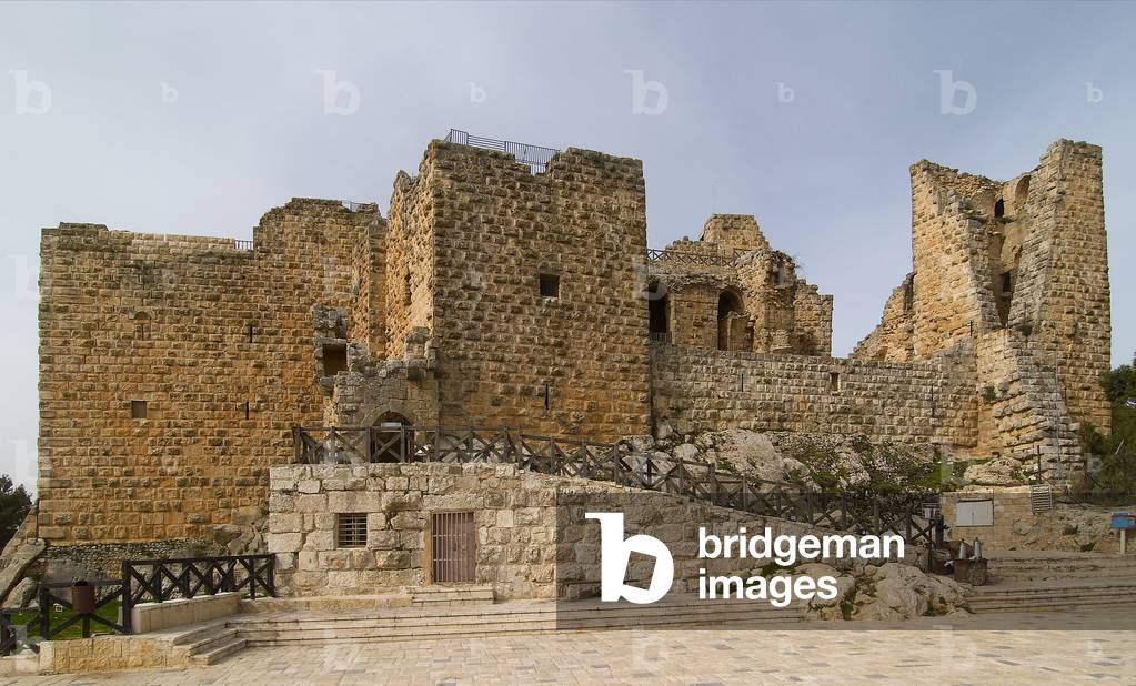 Al-Rabad Castle (Ajloun Castle), 1184-1185, 12th Century A.D., fortified stone building