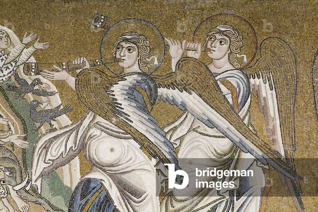 Mosaic decoration of the counter-façade - Last Judgment (mosaic)