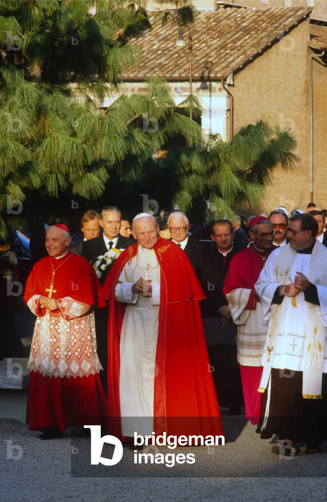 Pope John Paul II, Italy, 1990 (photo)