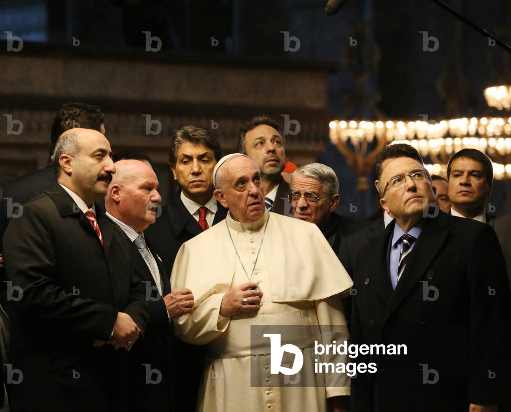 Pope Francis in Turkey, Istanbul, Turkey, 2014 (photo)
