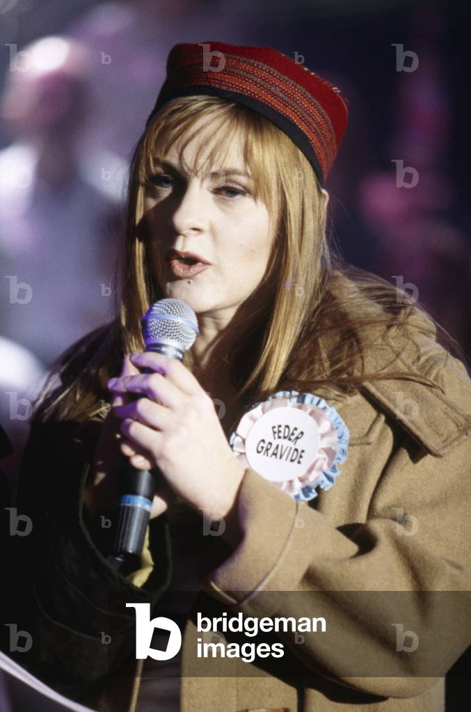 Marina Massironi taking part in Scatafascio, Italy