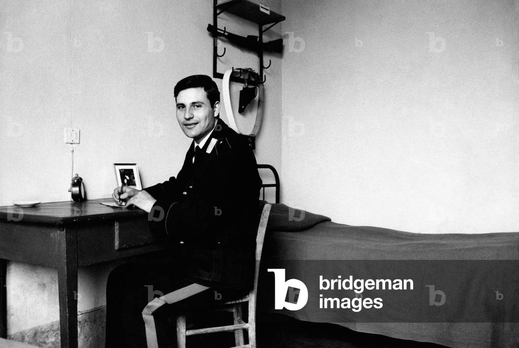Giuseppe Giordano sitting at the desk