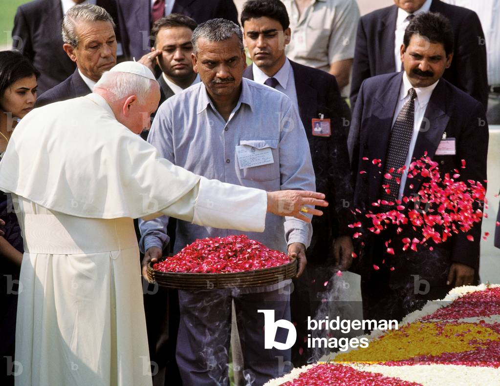 Pope John Paul II, New Delhi, India