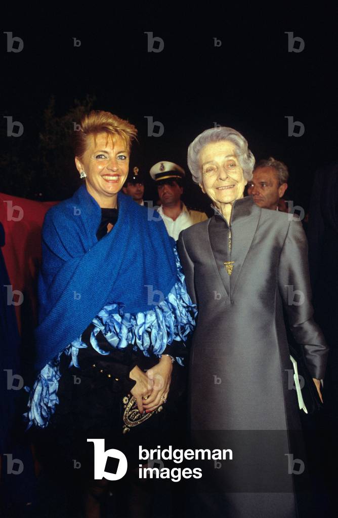 Rita Levi-Montalcini with Ombretta Fumagalli Carulli