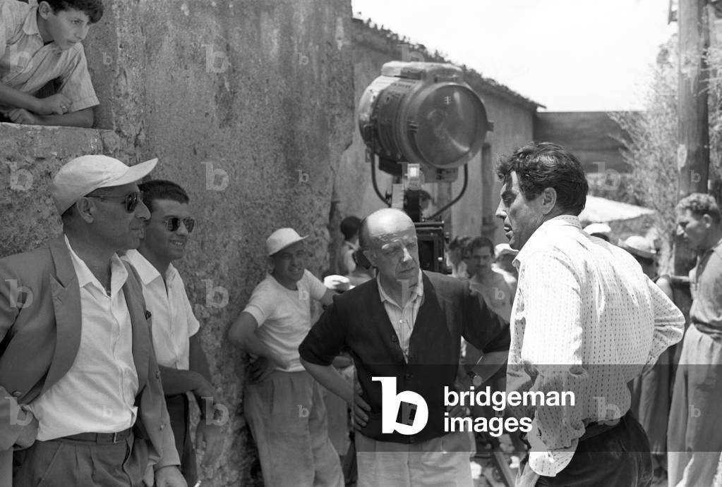 Raf Vallone in Carne inquieta, Italy, 1952 (b/w photo)