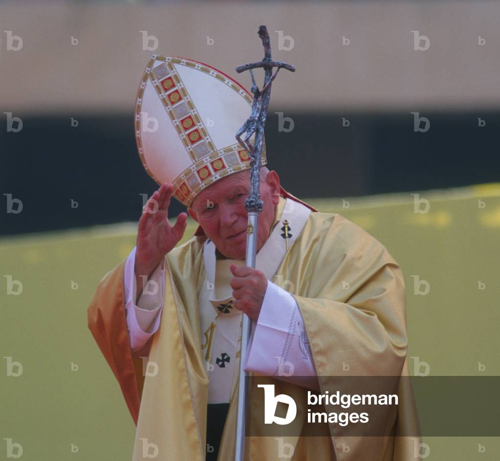 Pope John Paul II, New Delhi, India