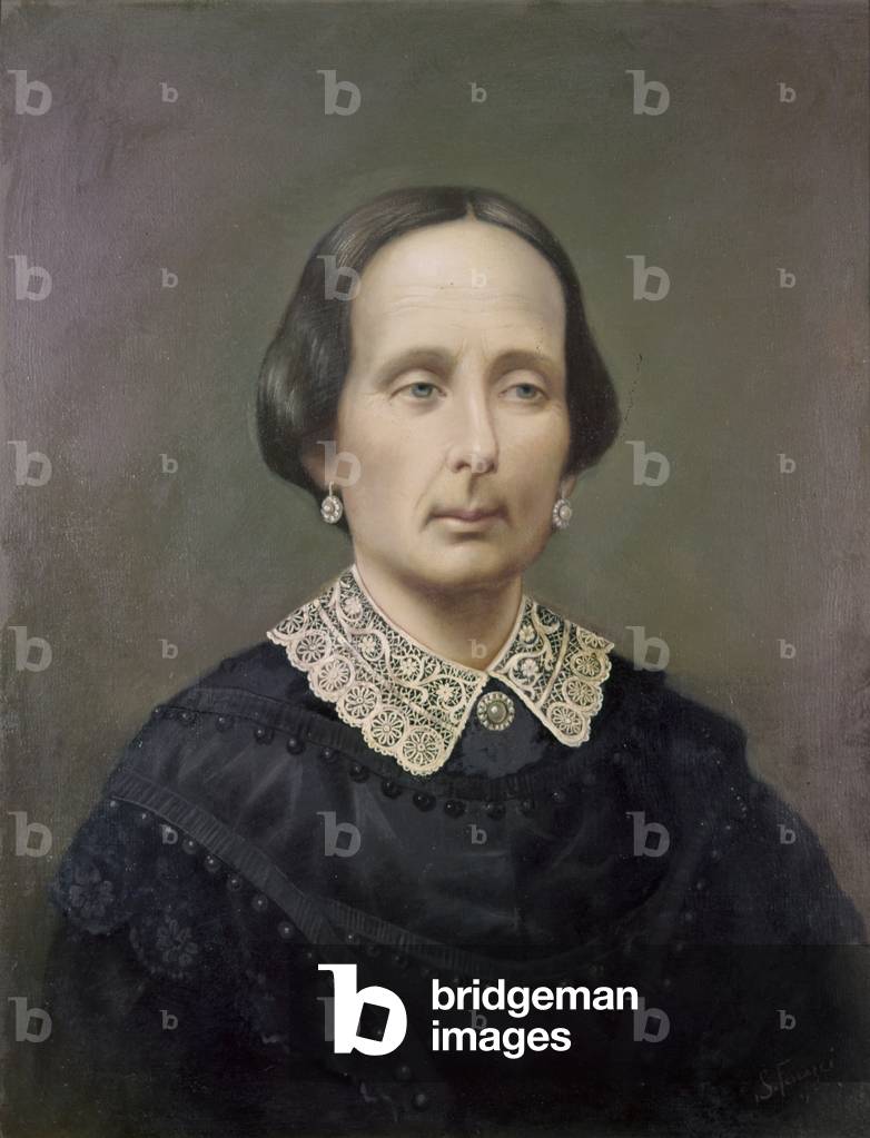 Paolina Leopardi, by S. Ferrazzi, 19th Century, oil on canvas