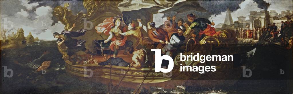 Roman scenes (Episodi di storia romana), by Ottaviano Dandini, 17th Century, oil on canvas