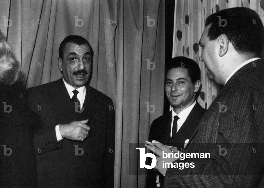 Aldo De Jaco con Alberto Mondadori