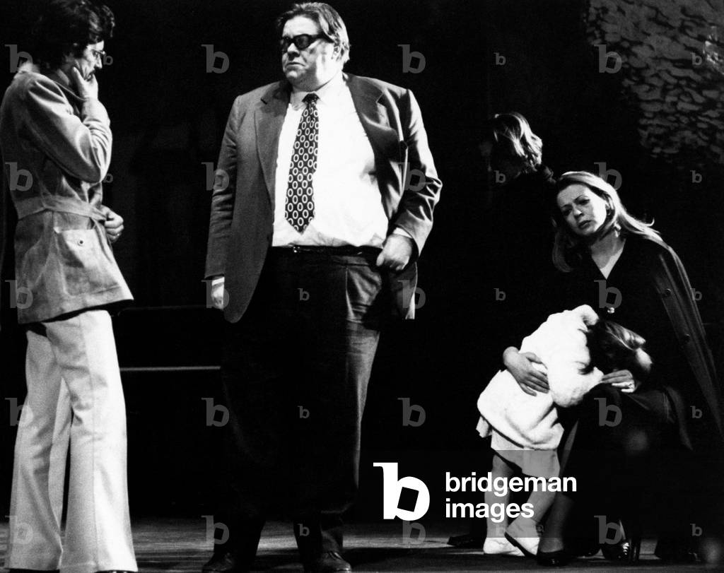 Tino Buazzelli, Massimo De Francovich, Rita di Lernia and Stefania Casini in Six characters in search of author