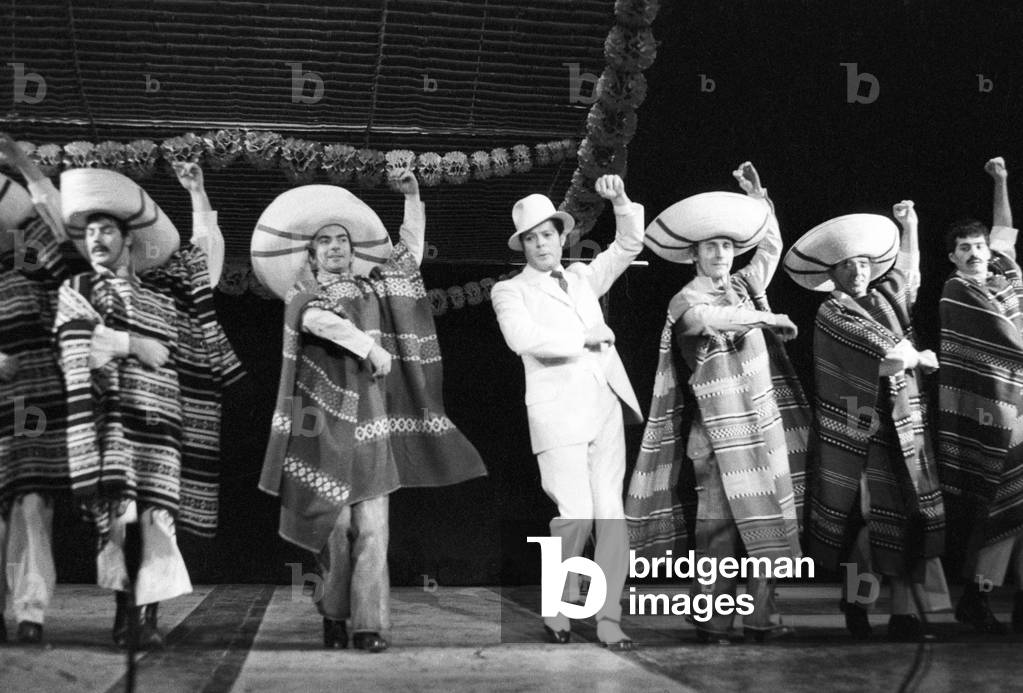 Italian actor Marcello Mastroianni in 