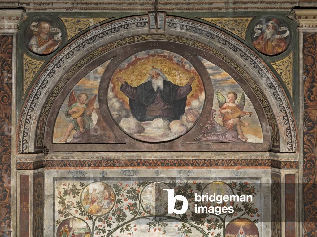 Altar of the Madonna - God the Father (fresco)