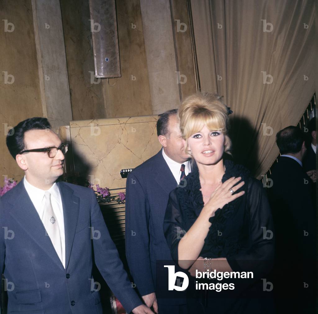 Brigitte Bardot in Rome, Italy, 1963 (photo)