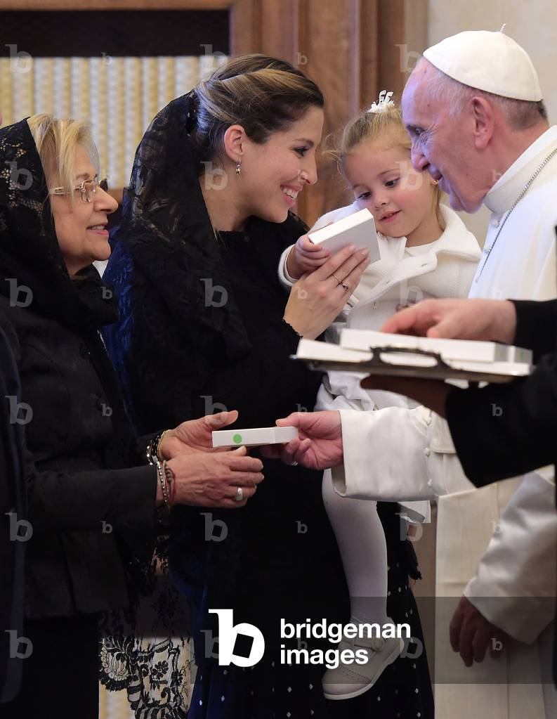 Pope Francis and Horacio Cartes, Holy See, 2017 (photo)