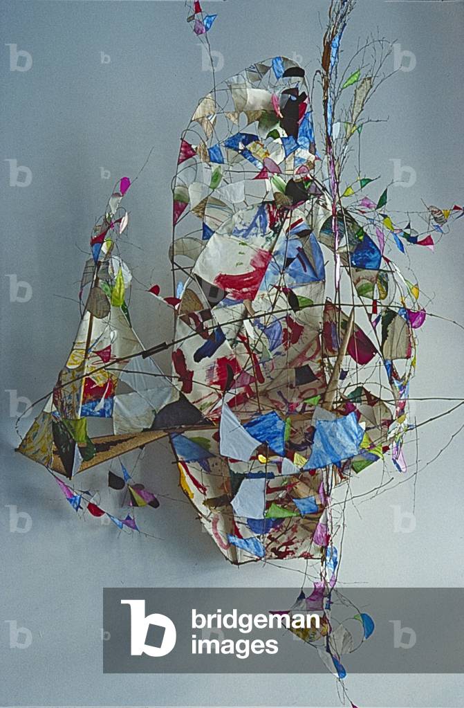 About Conditions of Things, 1981 (bamboo, wood, paper, tissue, copper, leather)
