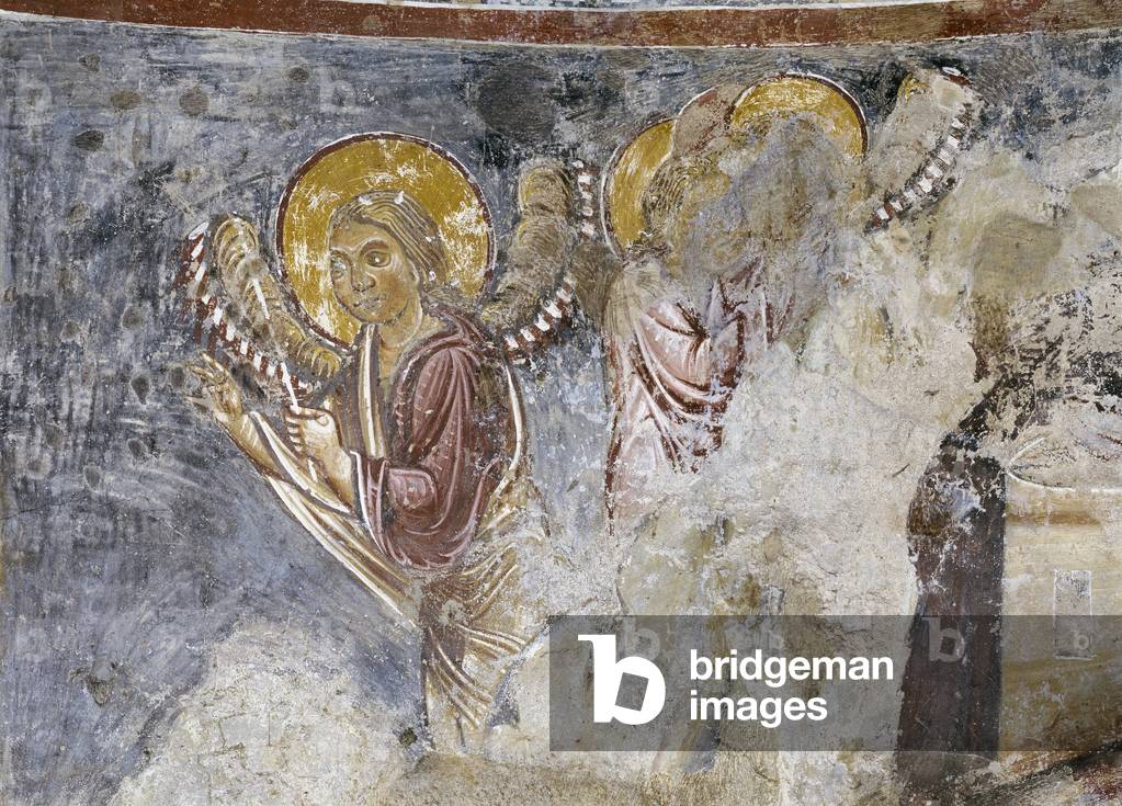 The Last Judgment (Il Giudizio Universale), by Lombard painter, 1250, 13th Century, fresco