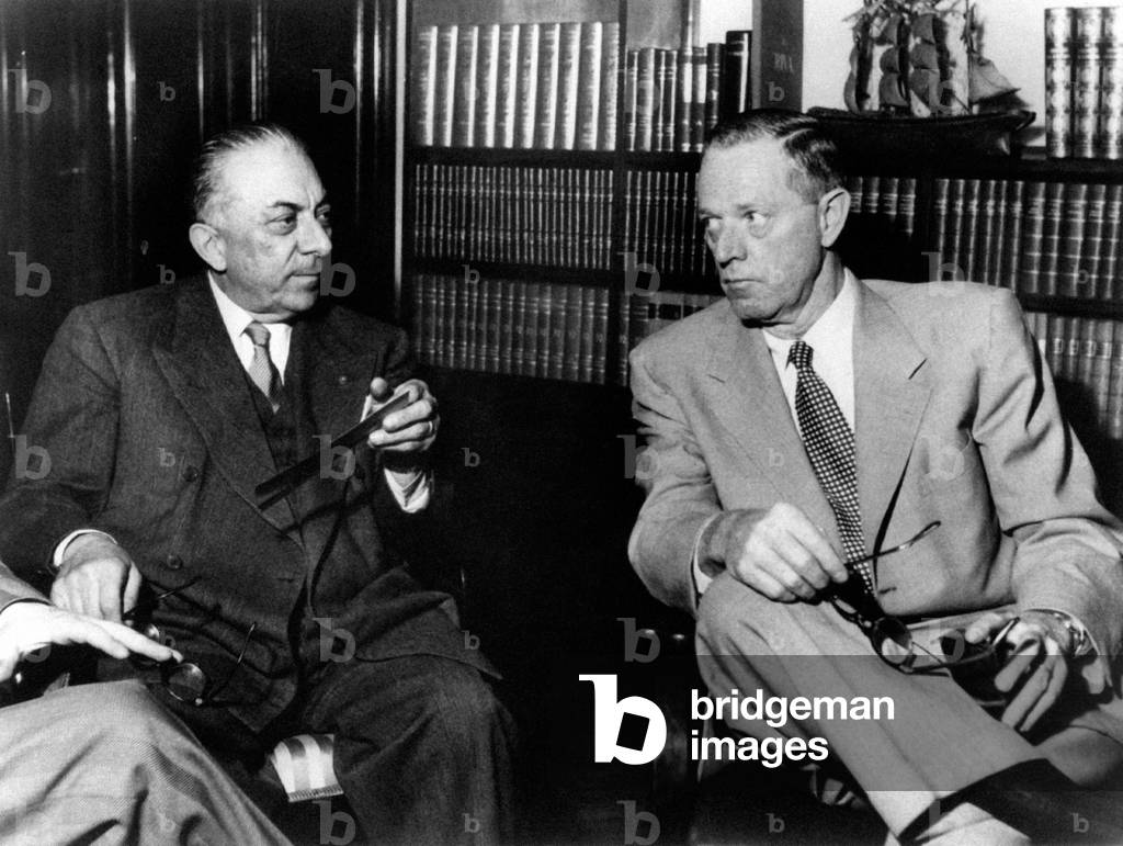 Arnoldo Mondadori and Erskine Caldwell