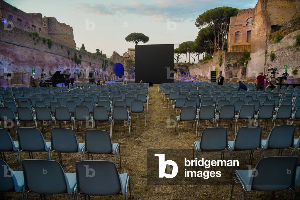 XX edition of the International Literature Festival in Rome entitled 'Reading the world', in the new setting of the Palatine Stadium, Rome (Italy), July 22nd, 2021