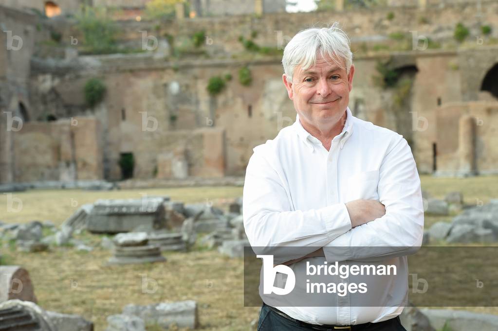 British writer Jonathan Coe at the XX edition of the International Literature Festival in Rome entitled 'Reading the world', in the new setting of the Palatine Stadium, Rome (Italy), July 23rd, 2021