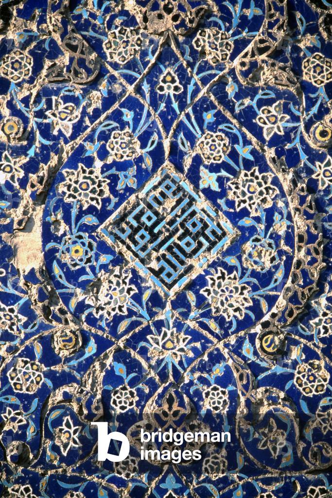 Decoration of Blue Mosque (Masijd-i Kabud), 1465, 15th century, Tabriz, Iran (mixed technique)
