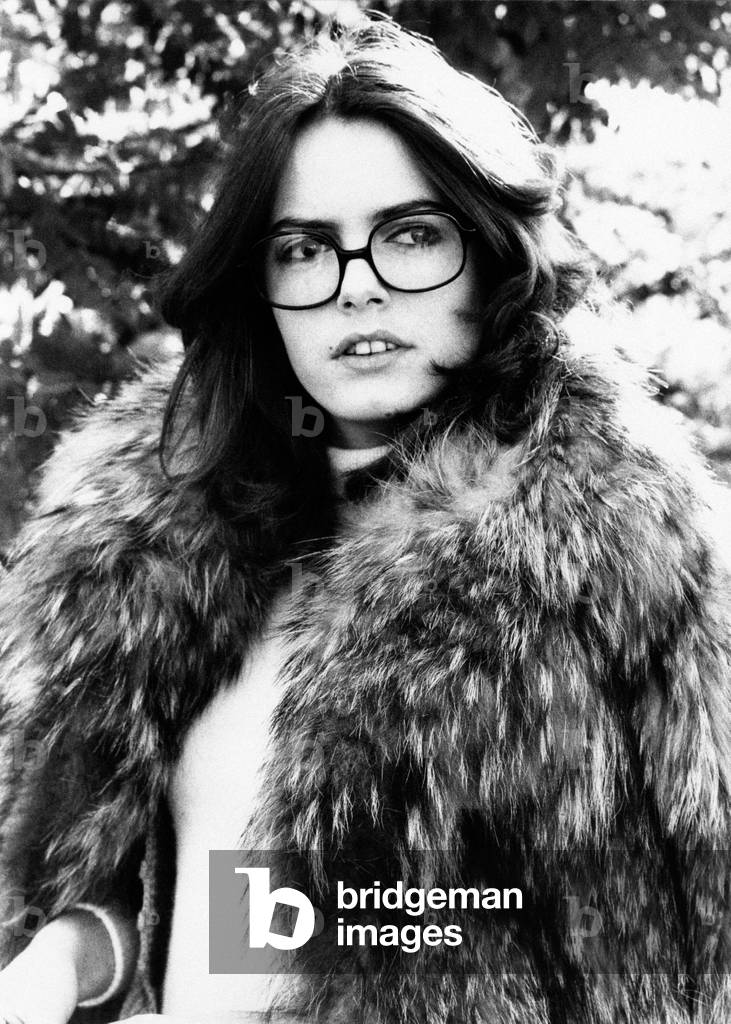 Portrait of Nada in a fur