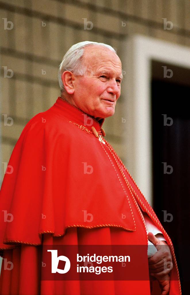 Pope John Paul II, Rome, Italy, 1990 (photo)