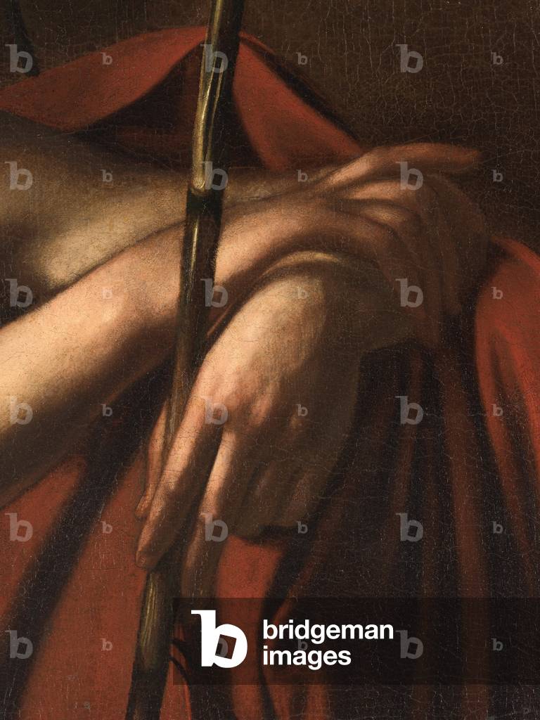 Saint Jean Baptist, detail of the hands, 1609-1610
