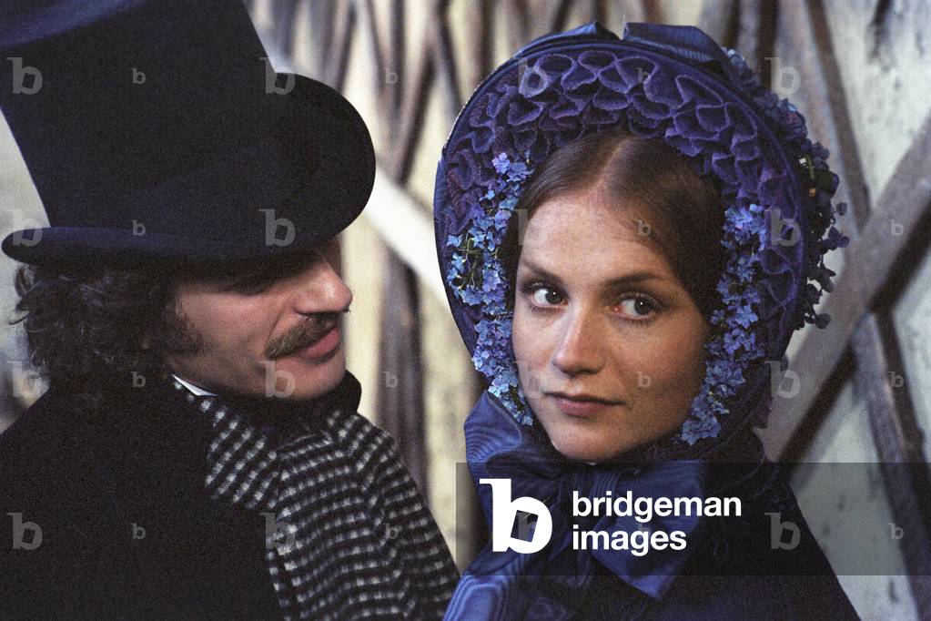 Fabrizio Bentivoglio and Isabelle Huppert  in The Lady of the Camellias, Italy, 1981 (photo)