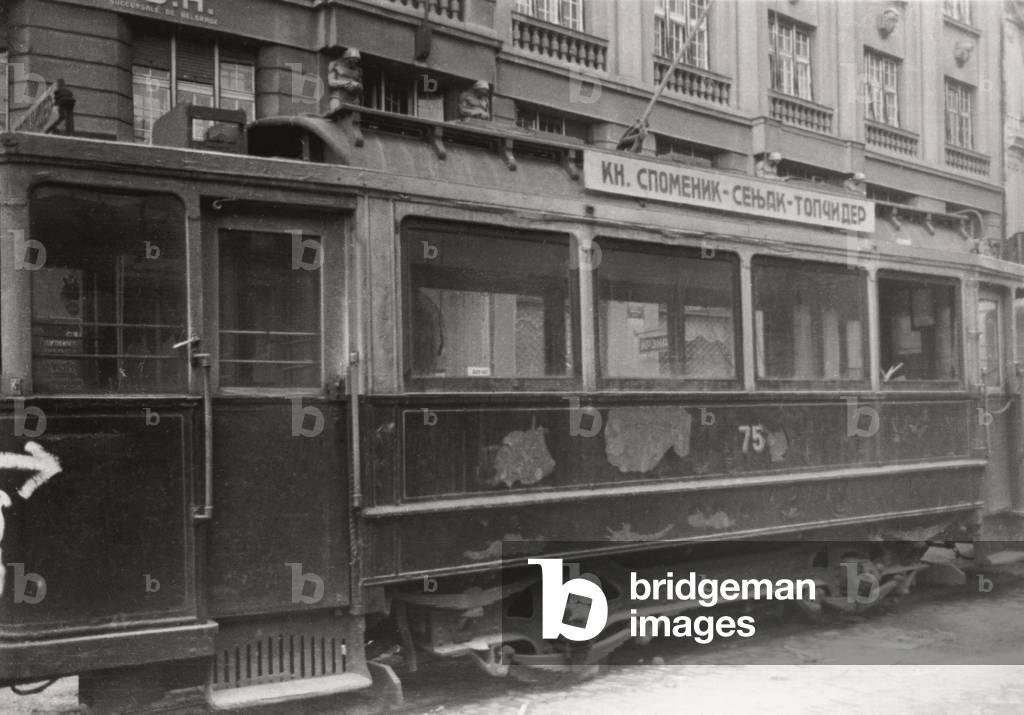 War destructions in Belgrade, Belgrade, Yugoslavia, 1941