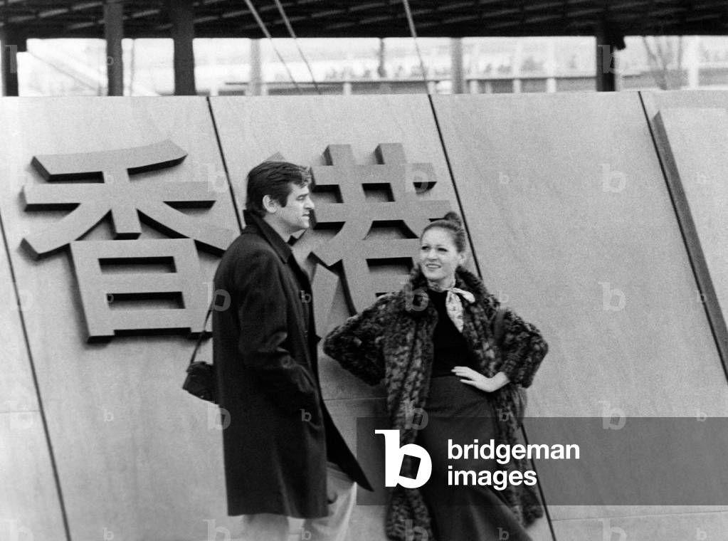 Sergio Endrigo and Anna Identici in Osaka