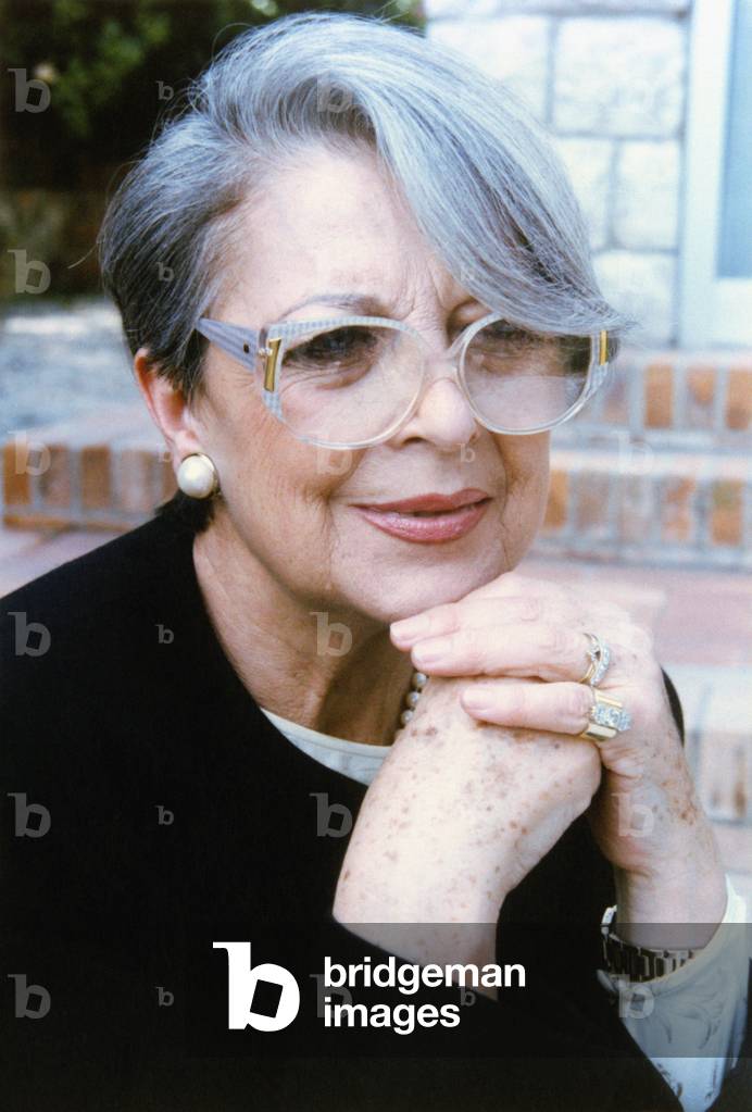 Close-up of a smiling Isa Barzizza