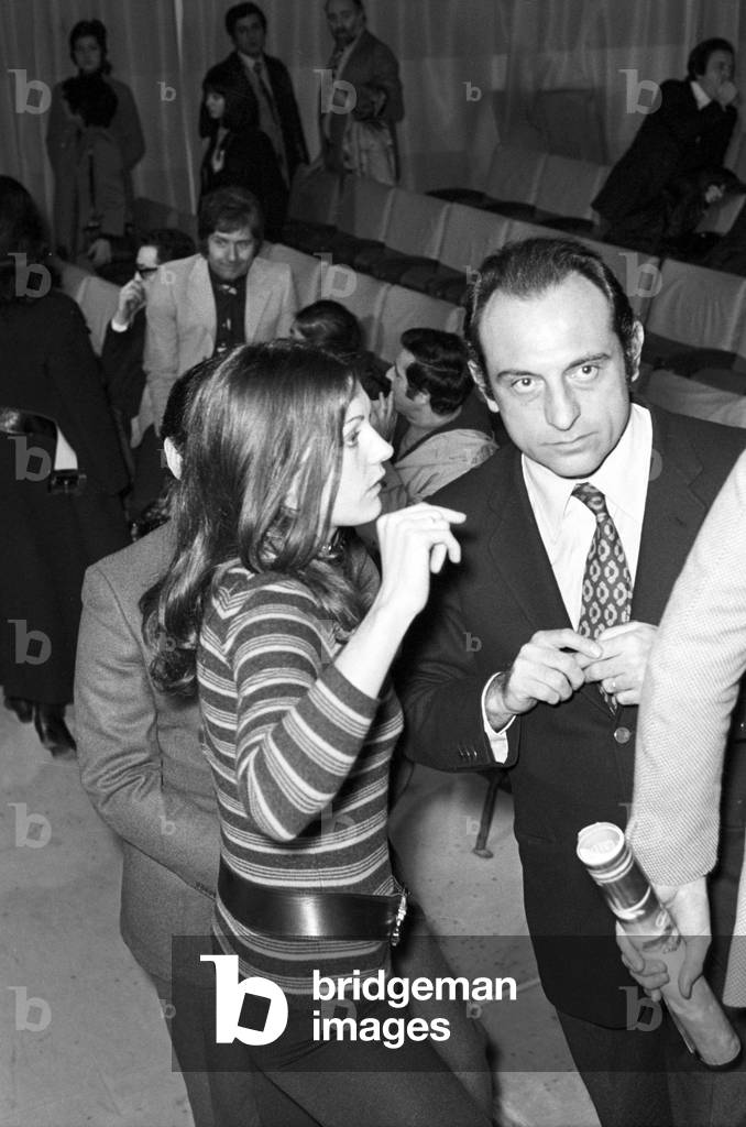 Caterina Caselli at Canzonissima, Italy, 1970 (b/w photo)